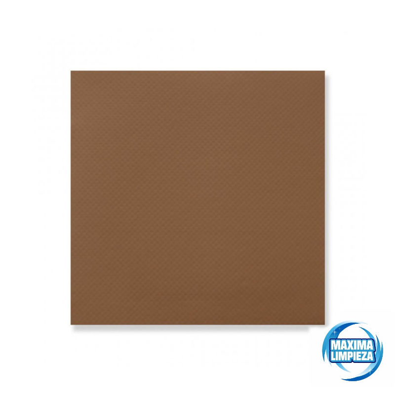 0121573-servilletas-40x40-2c-punta-marron-maximalimpieza