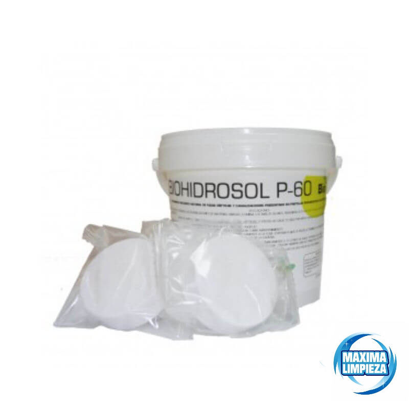 Limpiador fosa Biohidrosol H-100-caja 7 bolsas