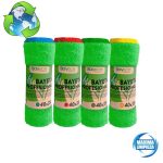 bayeta ecológica microfibra verde/amarilla