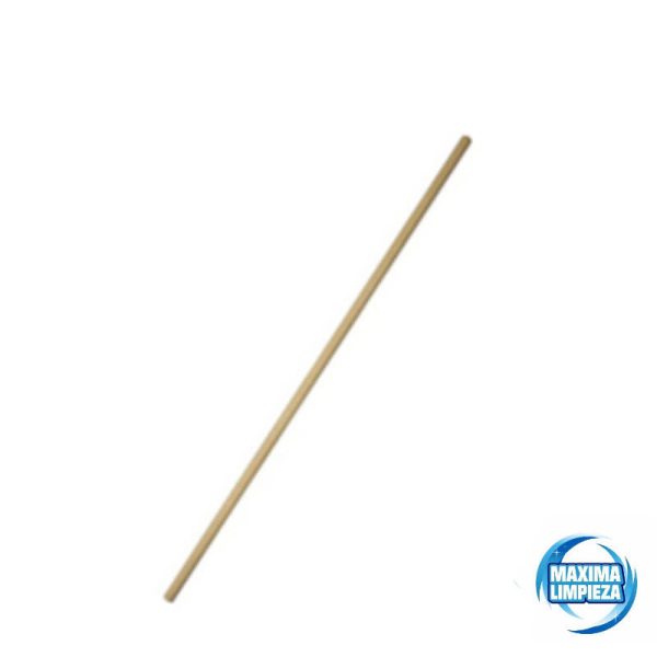 Palo madera para cepillo raices 120 cm. - Imagen 1