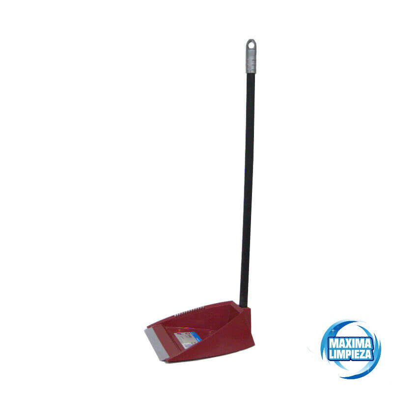 0522303-recogedor-antivuelco-granate-conpalo-maximalimpieza