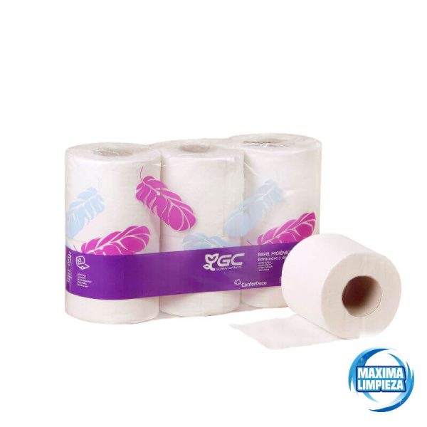 Papel higiénico doméstico 345 servicios (96 rollos) - Imagen 1